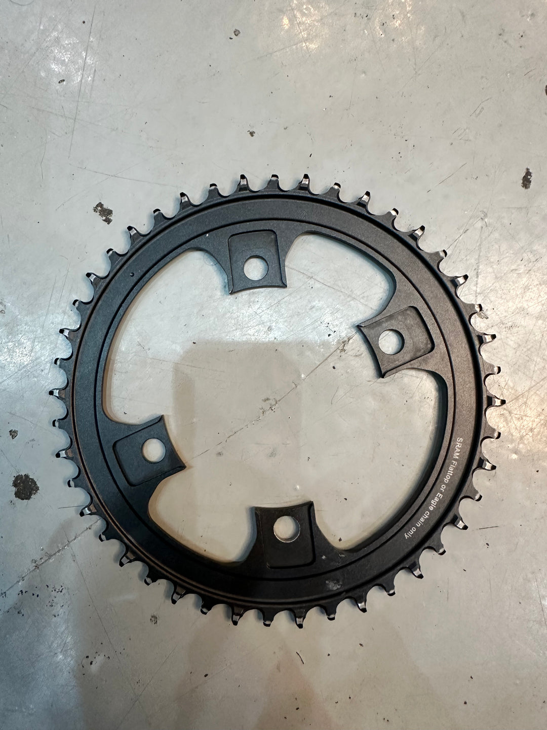 USED Sram 44T Chainring 107 BCD SRAM The Bicycle Station