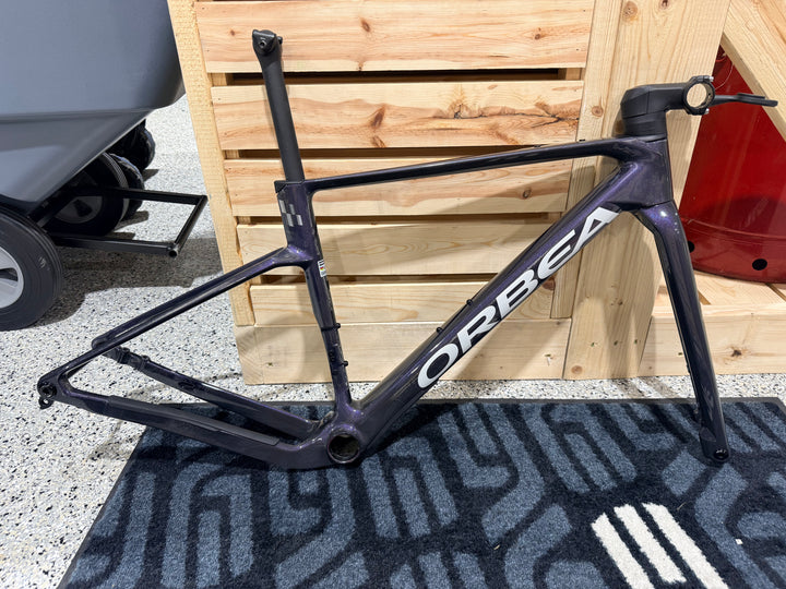 Used Orbea Terra Race OMX Frameset XS Carbon Tanzanite View Orbea The Bicycle Station