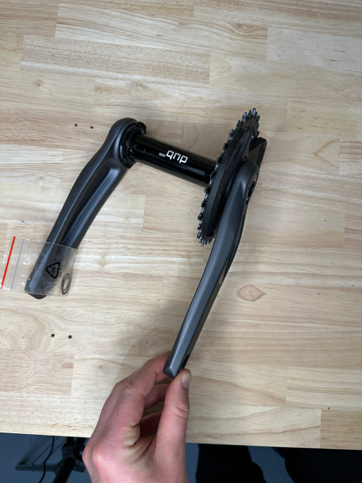 TAKE OFF Sram DUB Wide GX Crankset With Chainguards 170mm, 32T The Bicycle Station The Bicycle Station