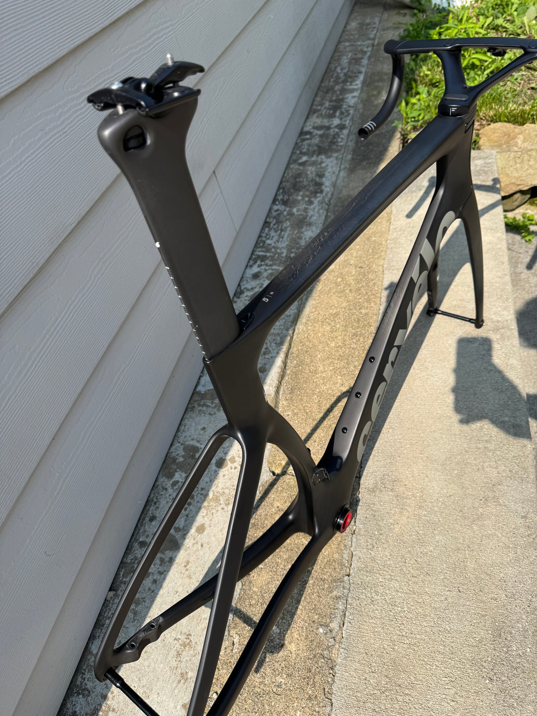 USED Cervelo S5 Frameset Five Black 56