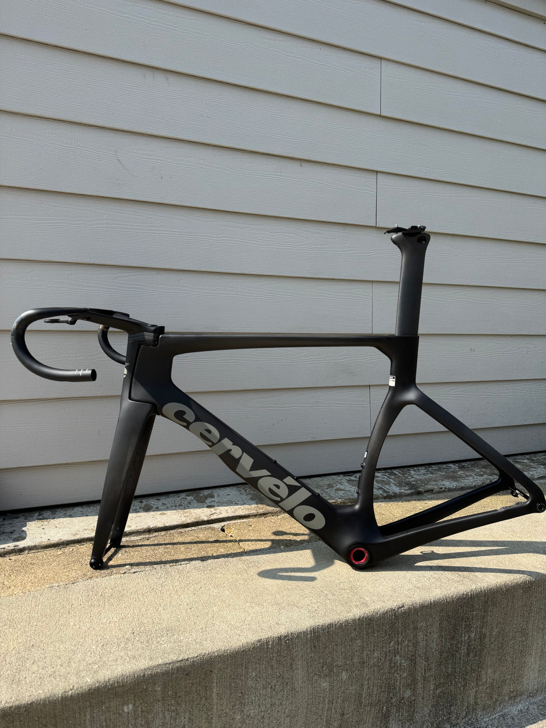 USED Cervelo S5 Frameset Five Black 56