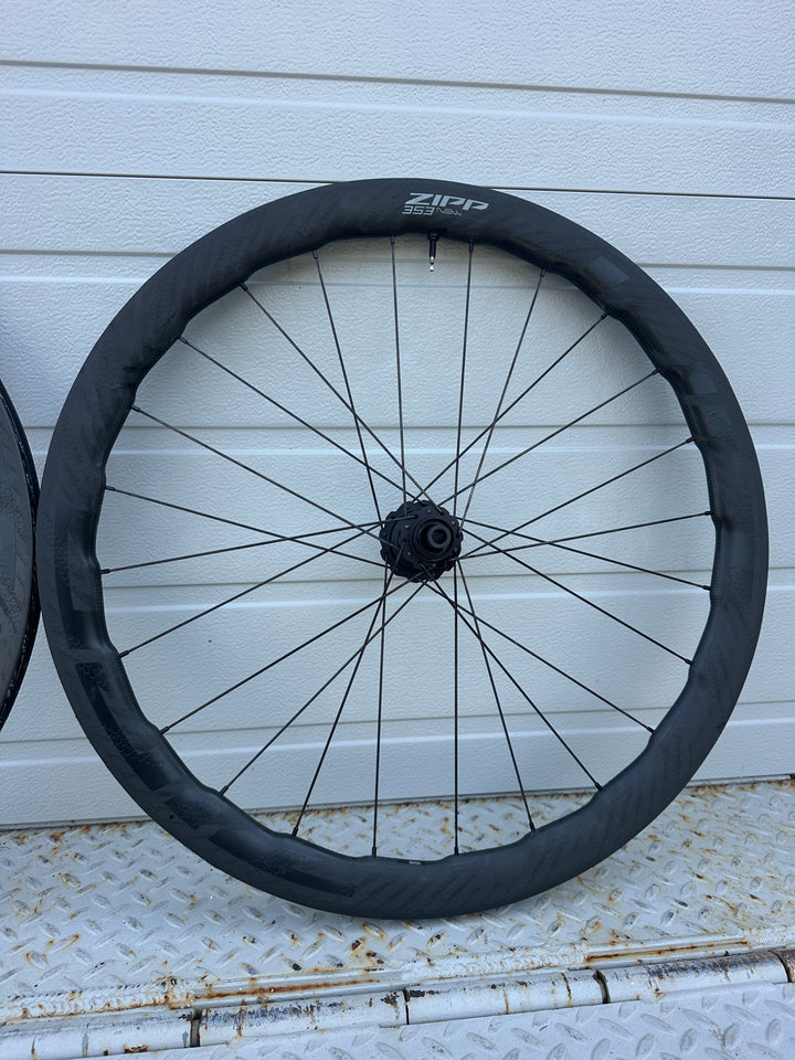 USED Zipp 353 NSW Wheelset XDR Standard Graphic A1 Zipp The Bicycle Station