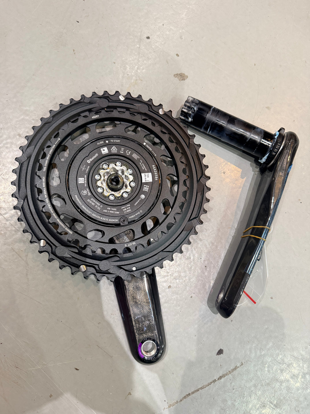 TAKE OFF Sram Force Powermeter Crankset 2x 170mm 50/37T SRAM The Bicycle Station