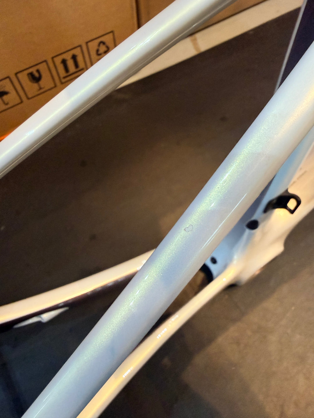 USED Enve Melee Frameset Slipstream Pearl 47cm