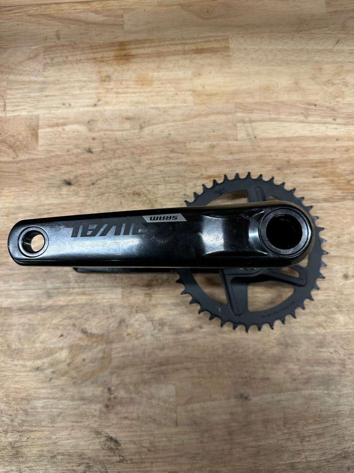 USED Sram Rival 172.5mm Dub Wide Crankset 40T