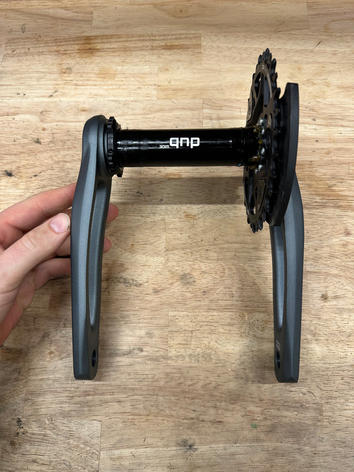 TAKE OFF Sram GX Crankset 170mm Black Chainring 32T with Bashguard