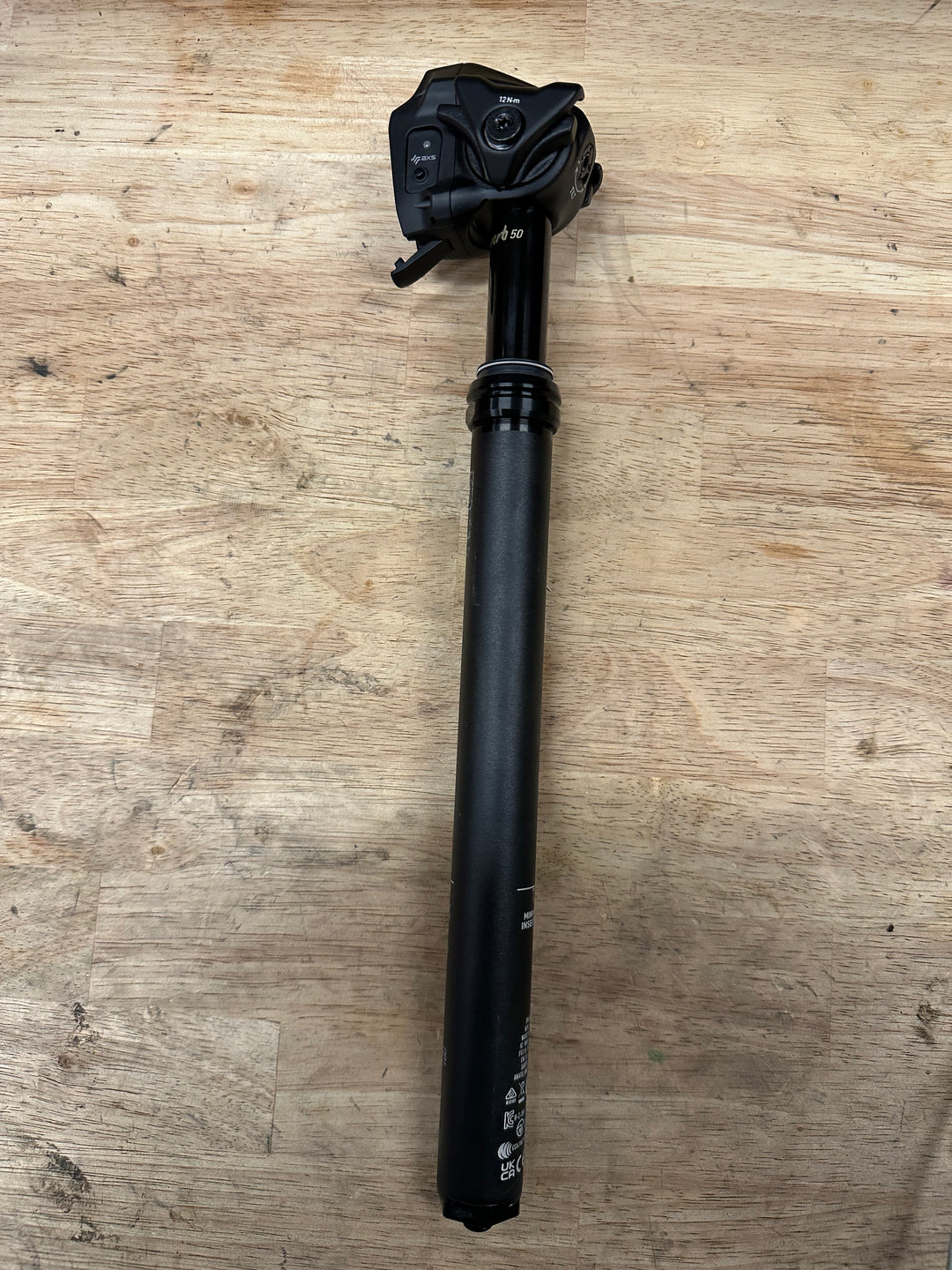 USED RockShox Reverb AXS XPLR Seatpost - Black - 350mm 50mm