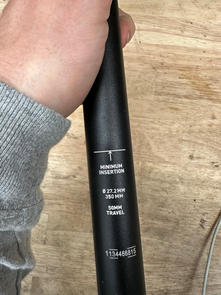 USED RockShox Reverb AXS XPLR Seatpost - Black - 350mm 50mm