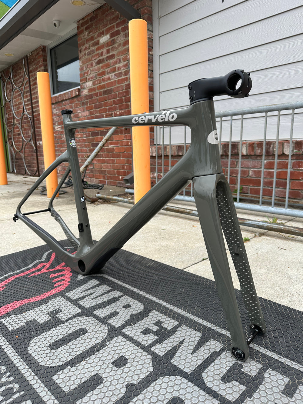 USED Cervelo Aspero 5 56 DPM Green Cervelo The Bicycle Station