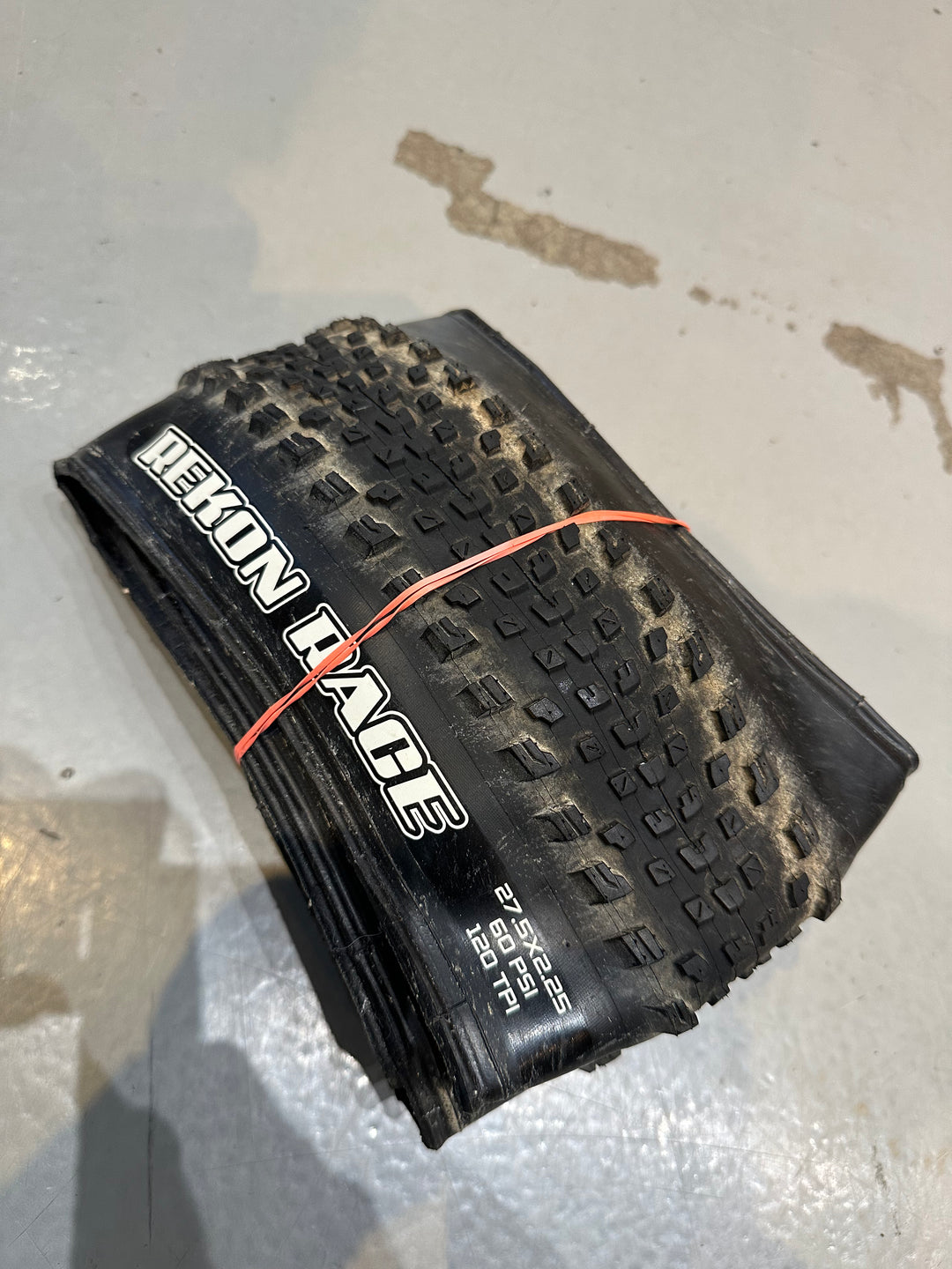 USED Maxxis Rekon Race Tire - 27.5 x 2.25, Tubeless, Folding, Black, Dual, EXO Maxxis The Bicycle Station