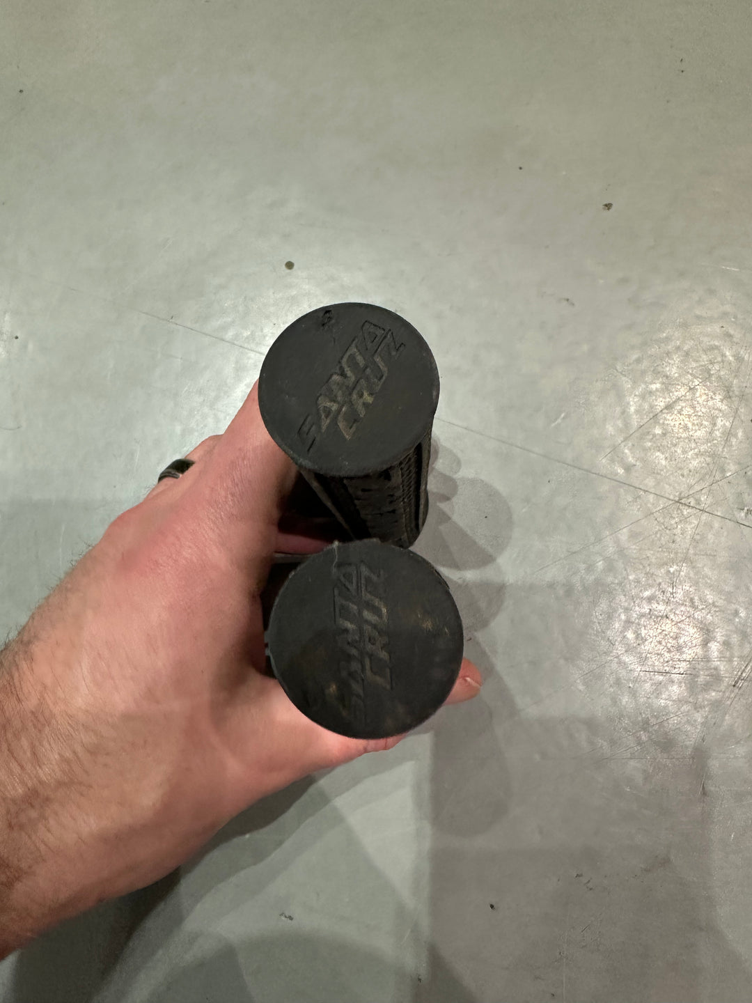 USED Santa Cruz Black Grip Lock On Santa Cruz The Bicycle Station