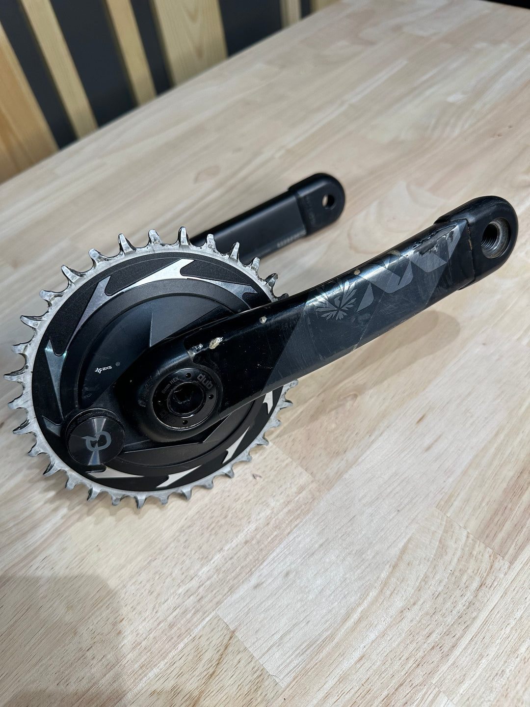 Used Sram XX1 170mm Powermeter Crankset SRAM The Bicycle Station