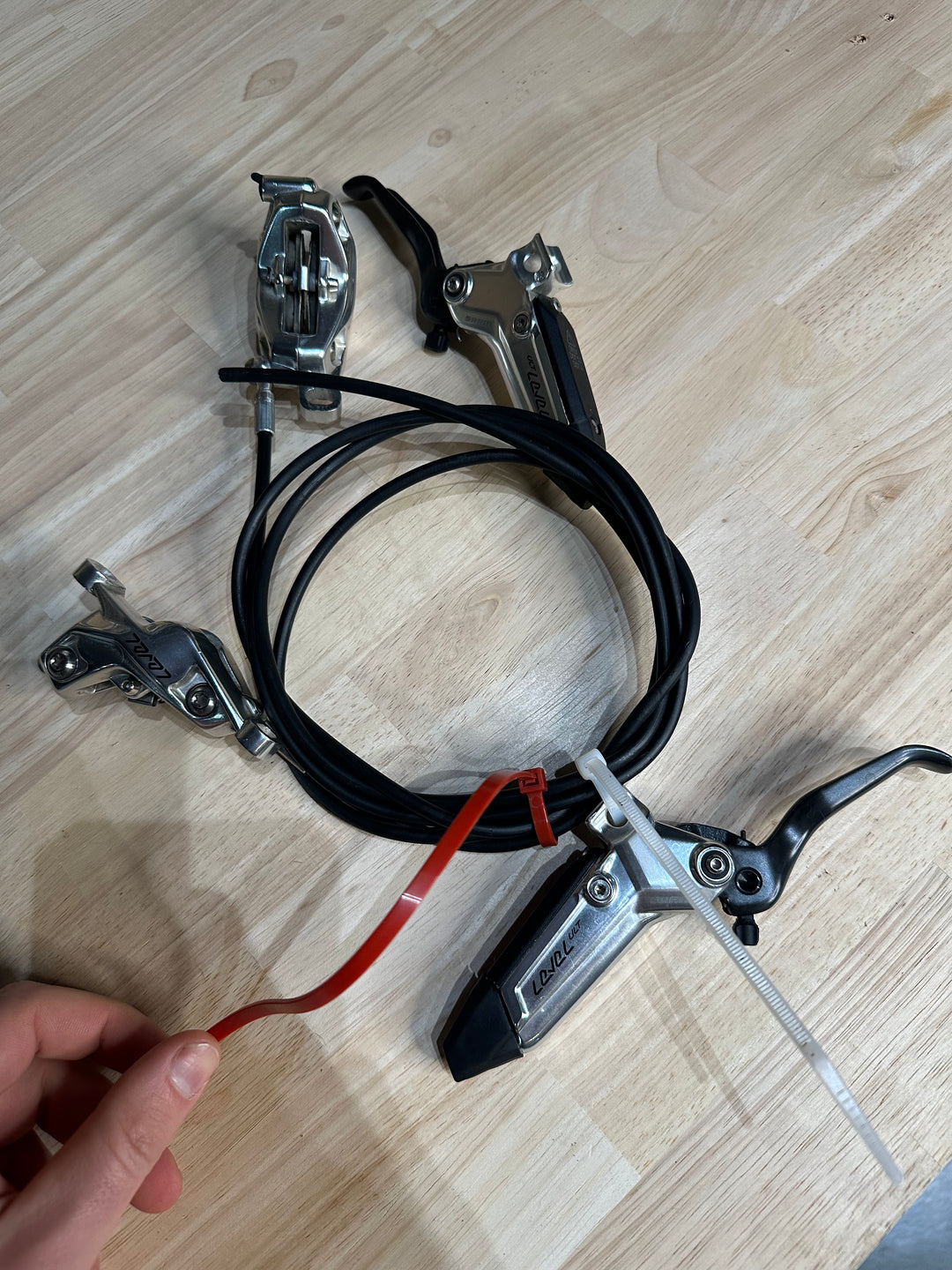 Used Sram Level ULT Stealth Brake Set SRAM The Bicycle Station