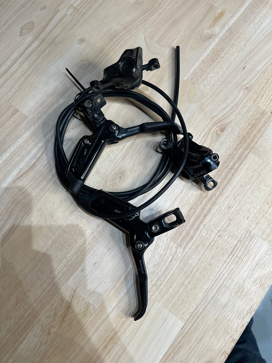 Used Sram Level Ultimate Brake Set SRAM The Bicycle Station