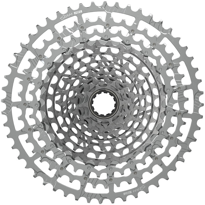 SRAM 1987 Eagle Transmission Power Meter Groupset - 170mm, 32 and 34t Chainrings, POD Controllers, 10-52t Cassette, Rear Derailleur, Chain SRAM The Bicycle Station