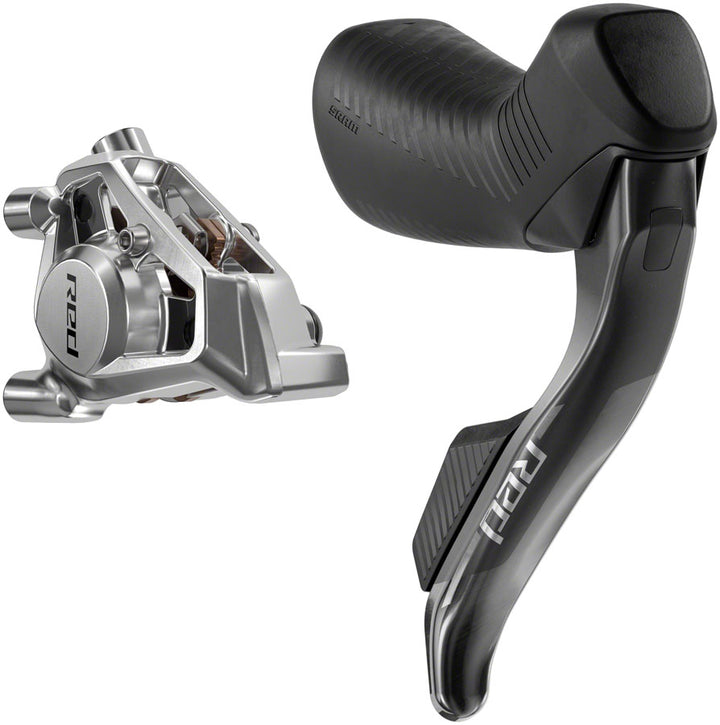Sram Red E1 eTap AXS HRD Shift/Brake Lever and Hydraulic Disc Caliper Flat Mount SRAM The Bicycle Station