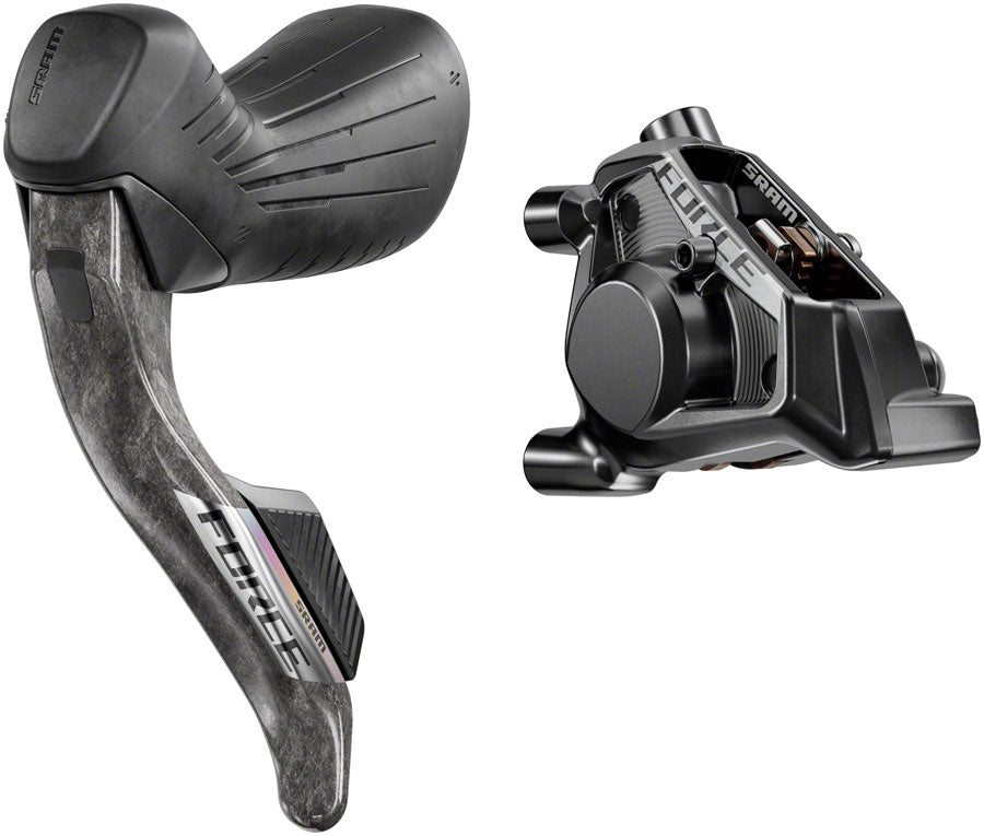 Sram Force E1 eTap AXS HRD Shift/Brake Lever and Hydraulic Disc Caliper Flat Mount SRAM The Bicycle Station