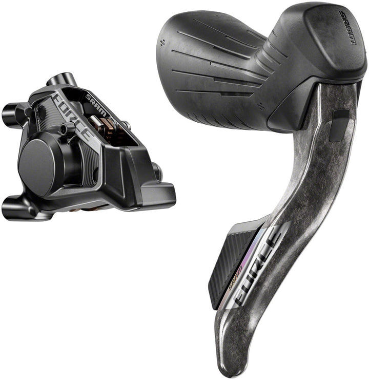 Sram Force E1 eTap AXS HRD Shift/Brake Lever and Hydraulic Disc Caliper Flat Mount SRAM The Bicycle Station