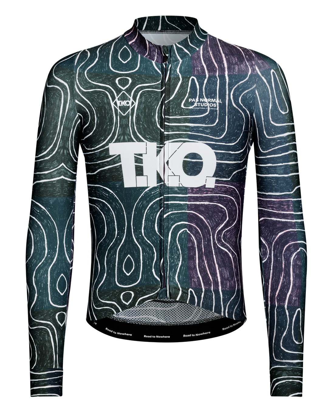 Pas Normal Studios Men's T.K.O. Mechanism Long Sleeve Jersey Pas Normal Studios The Bicycle Station