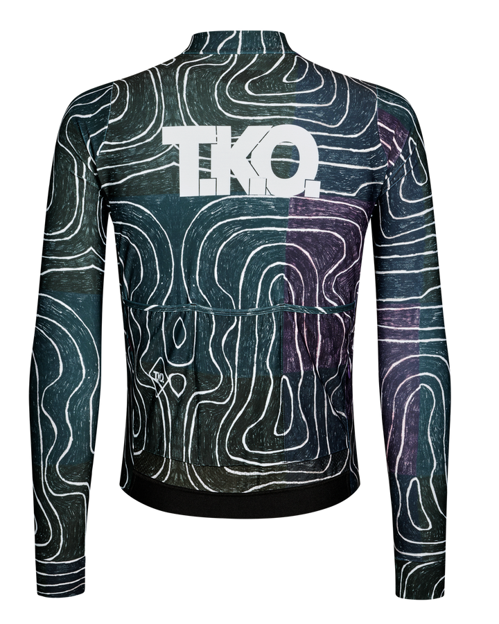Pas Normal Studios Men's T.K.O. Mechanism Long Sleeve Jersey Pas Normal Studios The Bicycle Station