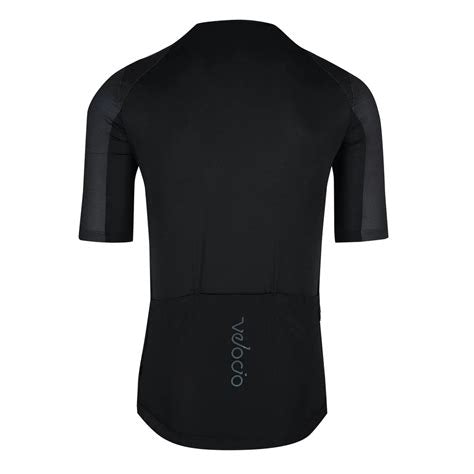Velocio Men's CONCEPT Radiator Zipperless Jersey Black