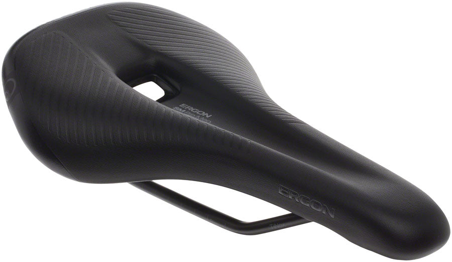 Ergon SM Pro Saddle - Titanium, Stealth, Men's, Small/Medium Ergon The Bicycle Station