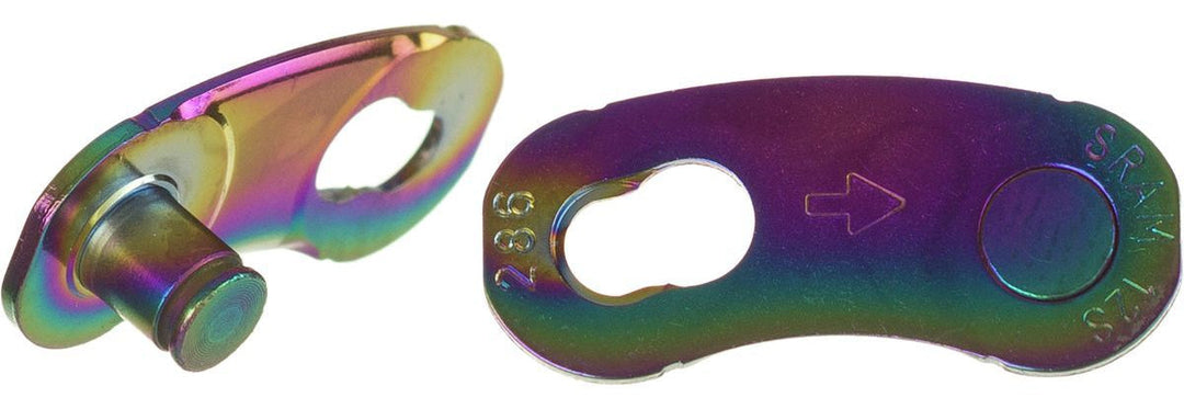 Sram Eagle PowerLock Link for 12-Speed Chain, Rainbow Finish Single SRAM The Bicycle Station