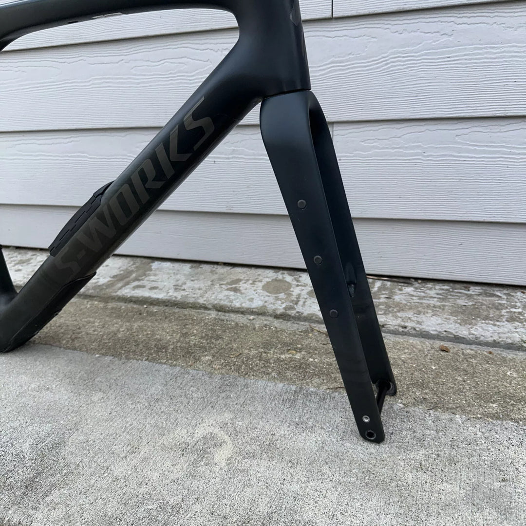 USED DIVERGE STR SW FRMSET FSTGRN/DKMOS/BLKPRL 56