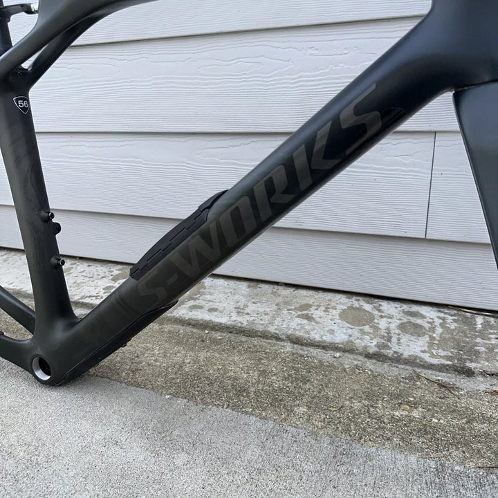 USED DIVERGE STR SW FRMSET FSTGRN/DKMOS/BLKPRL 56