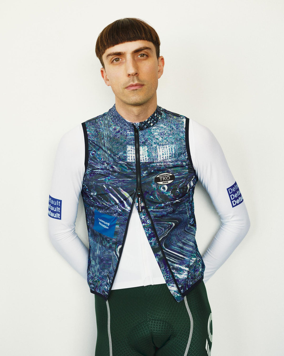 Pas Normal T.K.O. Mechanism Stow Away Gilet Pas Normal Studios The Bicycle Station