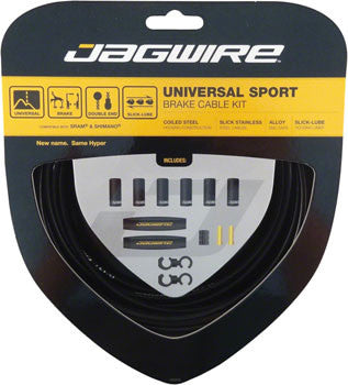 Jagwire Universal Sport Brake Cable Kit, Black