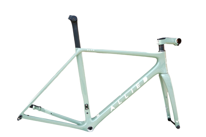 USED Allied Alfa Frameset Verde Freeway Green 54