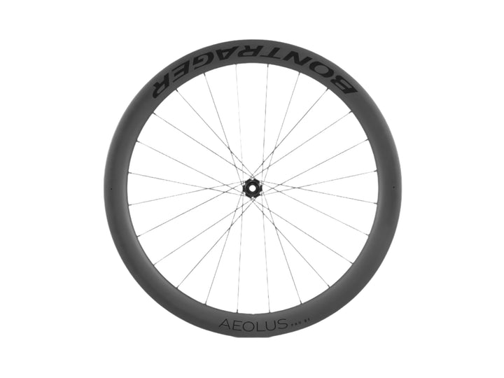 Bontrager Aeolus Pro 51 Disc TLR 12T Black Front