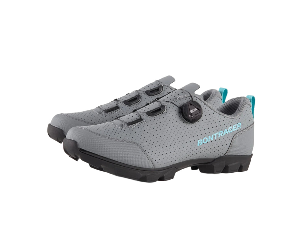Bontrager Evoke Mountain Bike Shoe Quicksilver Miami Green 40 Bontrager The Bicycle Station