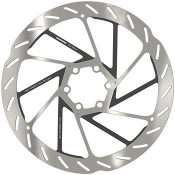 SRAM HS2 Disc Brake Rotor - 180mm, 6-Bolt, Rounded, Silver/Black