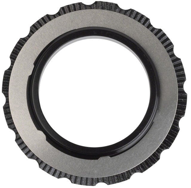 Zipp Center-Lock Disc Lock Ring - Zipp Logo, Sold Each, for Rotors up to 160mm