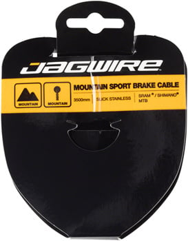 Jagwire Sport Brake Cable Slick Stainless 1.5x3500mm SRAM/Shimano Mountain Tandem