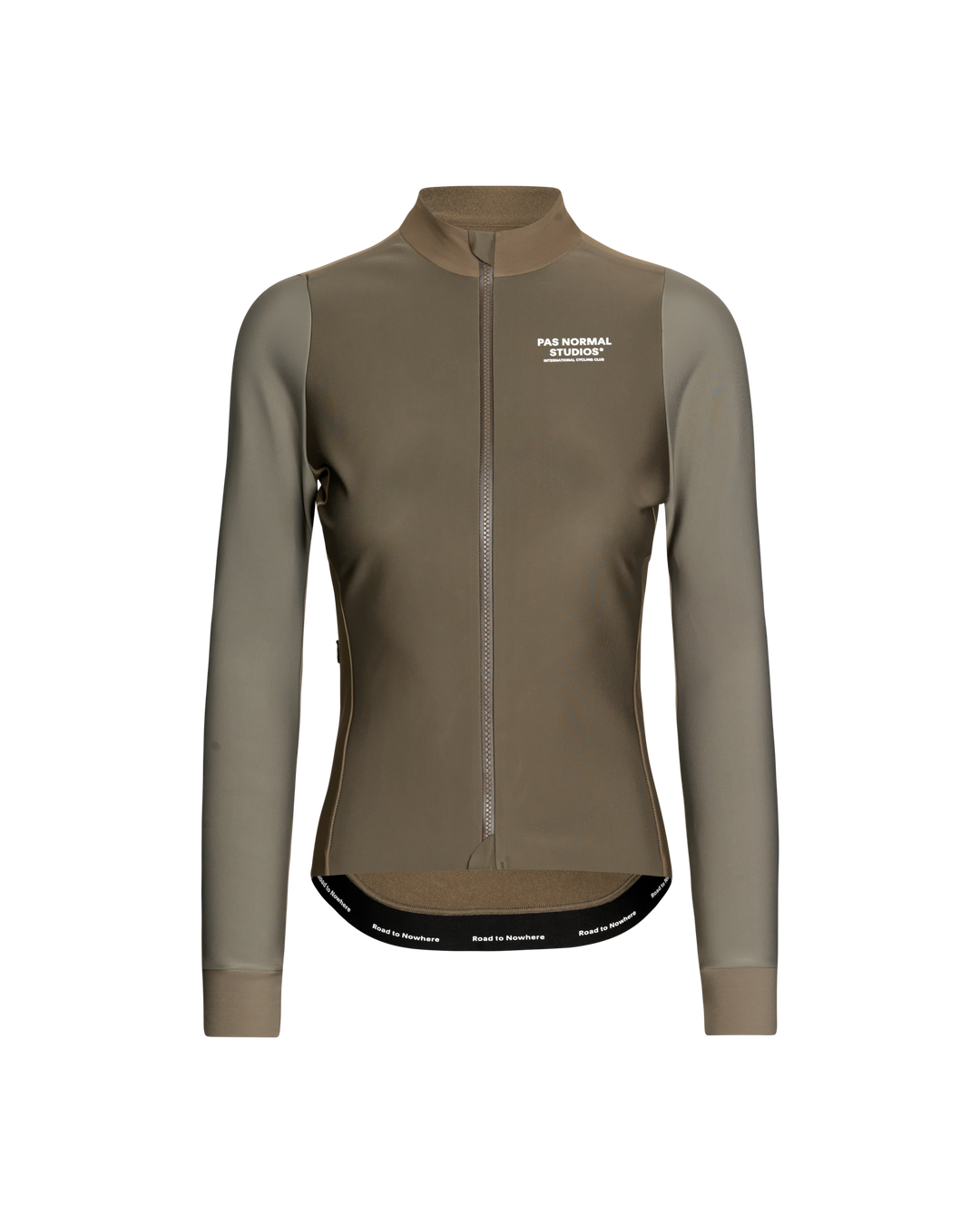Pas Normal Women's Mechanism Thermal Long Sleeve Jersey Earth / Dark Stone X-Small Pas Normal Studios The Bicycle Station
