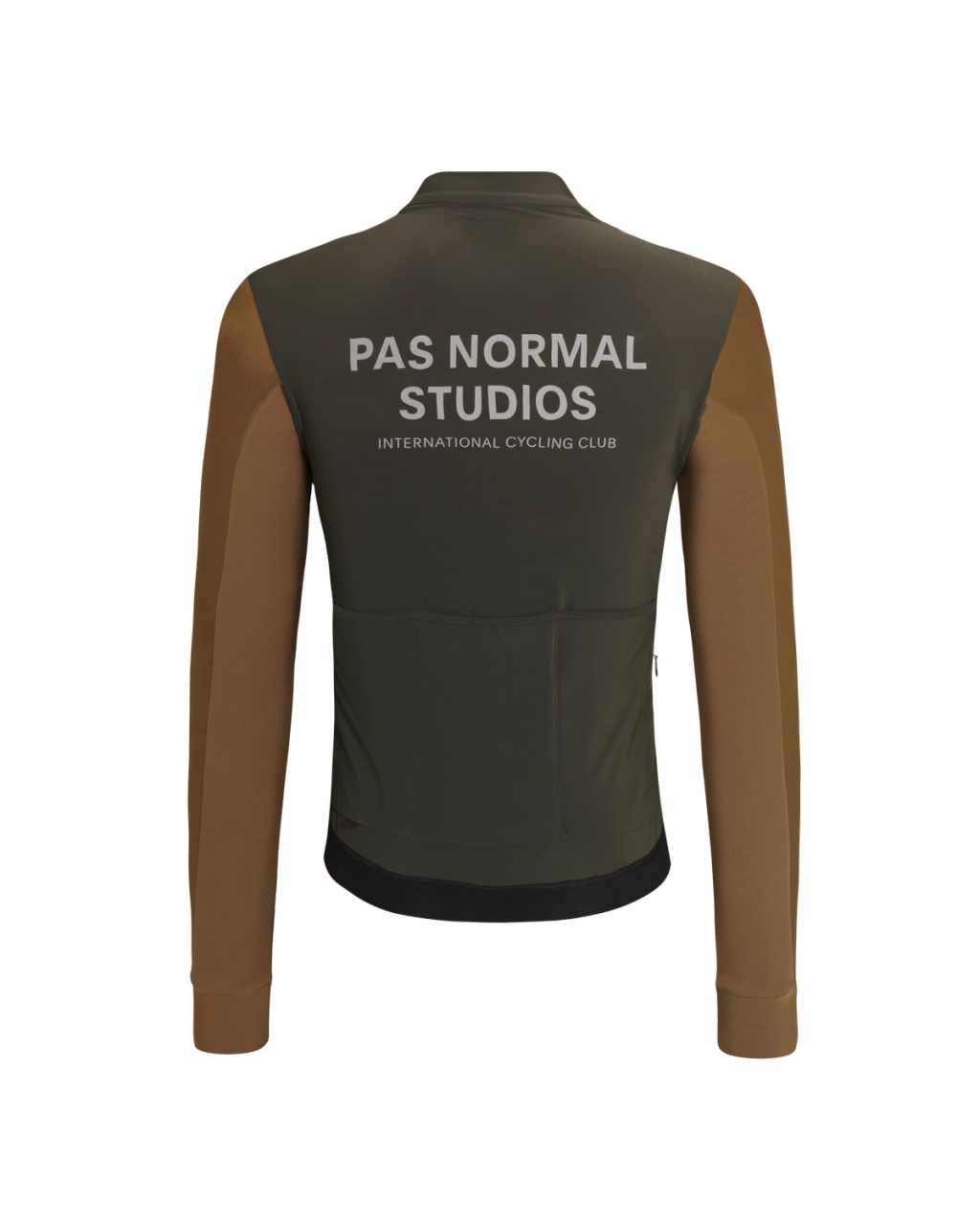 Men's Mechanism Thermal Long Sleeve Jersey - Dark Olive / Army Brown