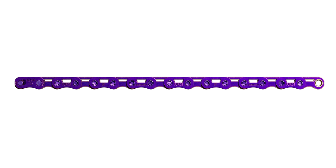 Sram Force E1 Flattop - Purple - 126Links with PowerLock - 12/13 speed SRAM The Bicycle Station