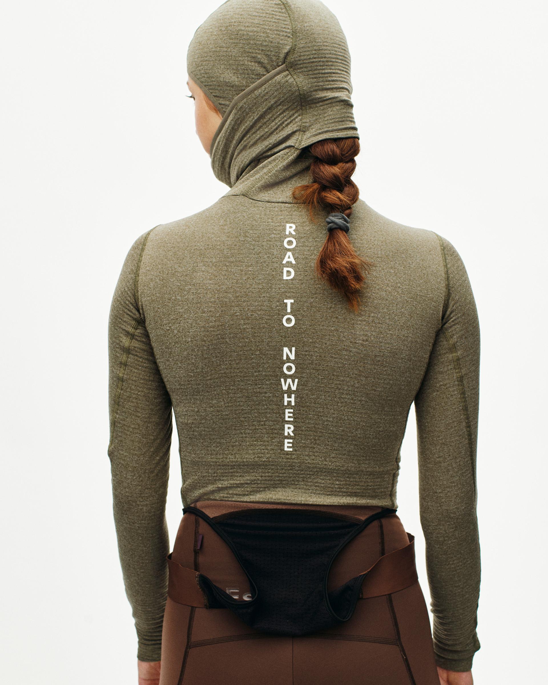 Pas Normal Studios Thermal Hooded Windproof Baselayer - Women's