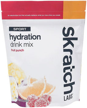 Skratch Labs Hydration Sport Drink Mix - Fruit Punch, 20-Serving Resealable Pouch