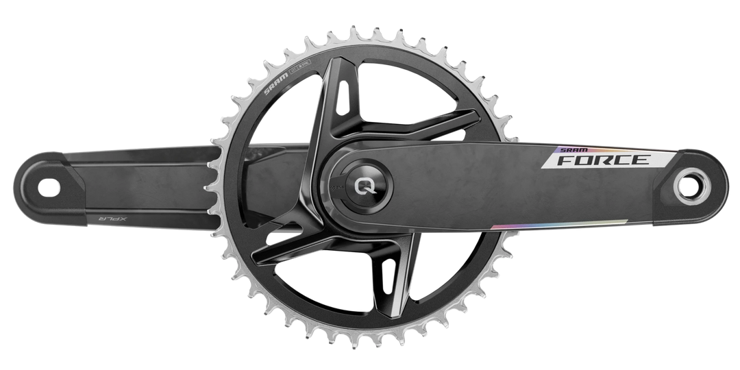 Sram Force AXS 1x XPLR DUB WIDE E1 170mm - Direct Mount 42T - Crankset w/Power meter spindle SRAM The Bicycle Station