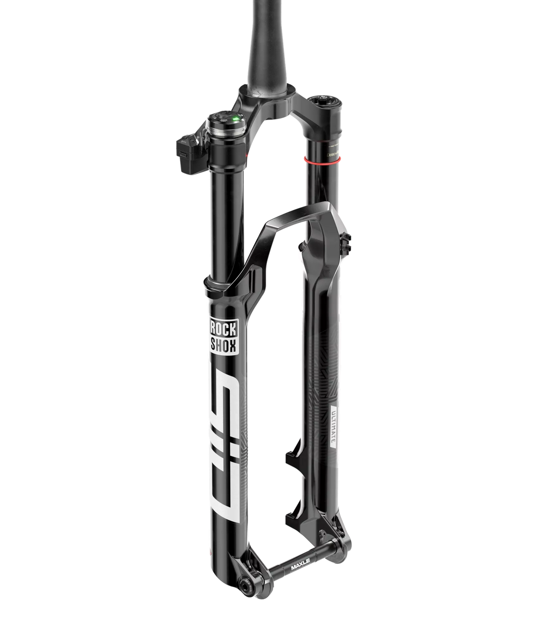 RockShox, SID Ult Flight Attendant D1, Suspension Fork, 29'', DebonAir, 120mm, 1-1/8''-1.5'', 15x110mm TA, Rake: 44mm, Black, Remote: Sold Separately