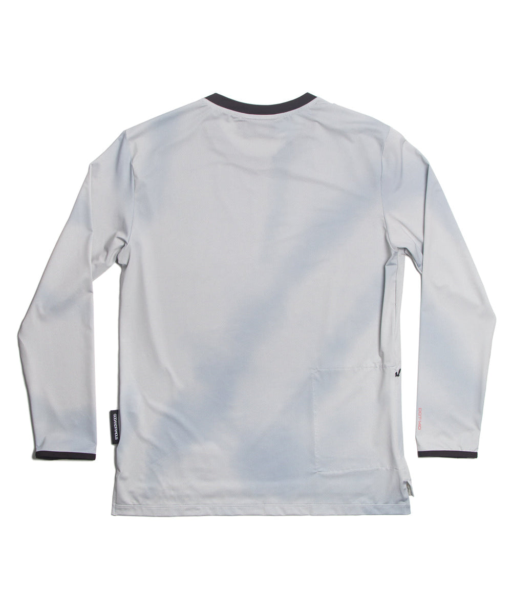 God & Famous LS Technical Shirt - Fog - Gray - Medium God & Famous The Bicycle Station