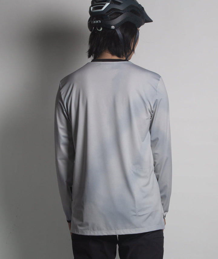 God & Famous LS Technical Shirt - Fog - Gray - Medium God & Famous The Bicycle Station