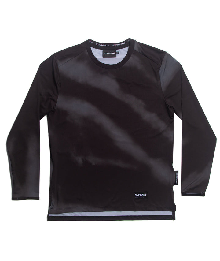 God & Famous LS Technical Shirt - Murk - Black - Small God & Famous The Bicycle Station