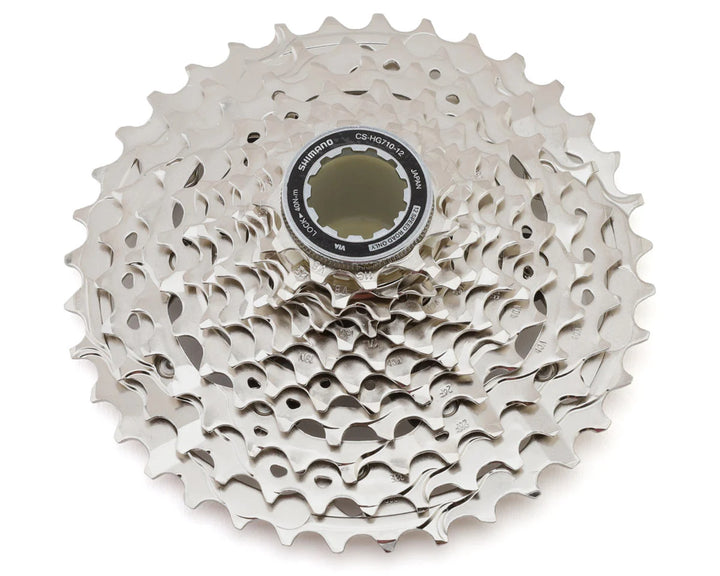 Take Off Shimano 105 CS-HG710-12 Cassette - 12-Speed, 11-36t, HG L2, Silver