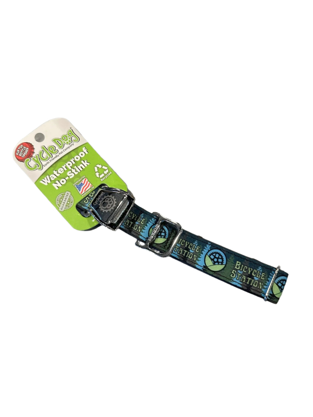 Bicycle Station Cycle Dog Collar Large