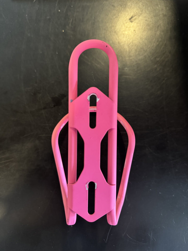 USED Silca Sicuro Ti Bottle Cage Cerakote Pink